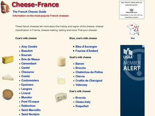 French Cheese Guide